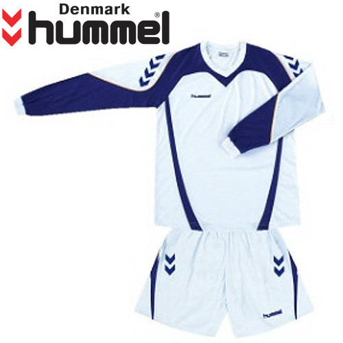 [험멜] HM-1274 (화이트/D.네이비) Uniform 축구 유니폼 