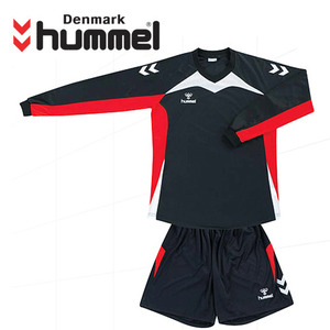 [험멜] HM-1265 (블랙/레드) Uniform 축구 유니폼 