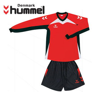 [험멜] HM-1265 (레드/블랙) Uniform 축구 유니폼 