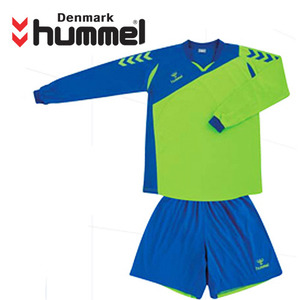 [험멜] HM-1266 (형광그린/R.블루) Uniform 축구 유니폼 