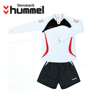 [험멜] HM-1267 (화이트/블랙) Uniform 축구 유니폼 