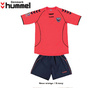 [험멜] HM-1263 (형광오렌지/D.네이비) Uniform 축구 유니폼 