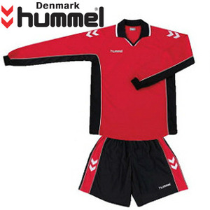 [험멜] HM-1273 (레드/블랙) Uniform 축구 유니폼 