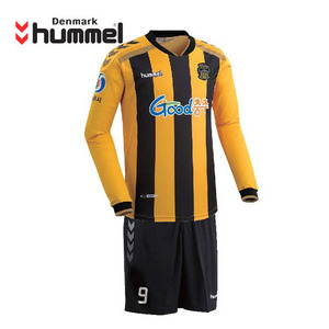 [험멜]HM-1327(옐로우/블랙) Uniform 축구 홈 유니폼 /&#039;15 충주험멜 Uniform