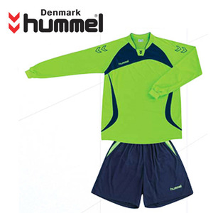 [험멜] HM-1267 (형광그린/D.네이비) Uniform 축구 유니폼 