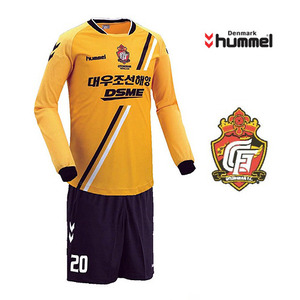 [험멜]HM-1291(옐로우/블랙) Uniform 축구 유니폼 / &#039;14 경남 FC 어웨이 유니폼