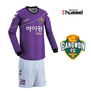 [험멜]HM-1293(바이올렛/화이트) Uniform 축구 유니폼 / &#039;14 강원 FC 어웨이 유니폼