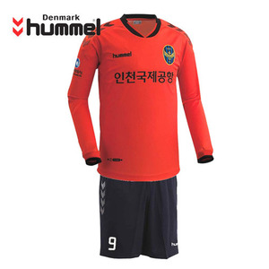 [험멜]HM-1324(형광오렌지) Uniform 축구 어웨이 유니폼 /&#039;15 인천유나이티드 Uniform