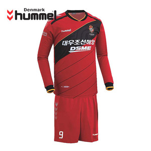 [험멜]HM-1325(레드) Uniform 축구 홈 유니폼 /&#039;15 경남 FC Uniform