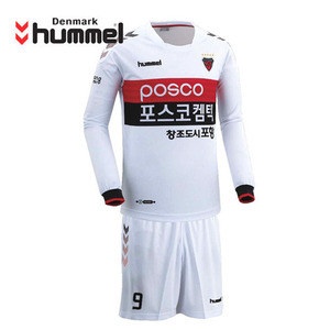 [험멜]HM-1322(화이트/레드) Uniform 축구 어웨이 유니폼 /&#039;15 포항스틸러스 Uniform