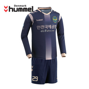 [험멜]HM-1334(네이비/베이지) Uniform 축구 어웨이 유니폼 / 인천 유나이티드 Uniform  