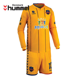 [험멜]HM-1352(옐로우) Uniform 축구 CK 유니폼 /&#039;18 수원FC Uniform